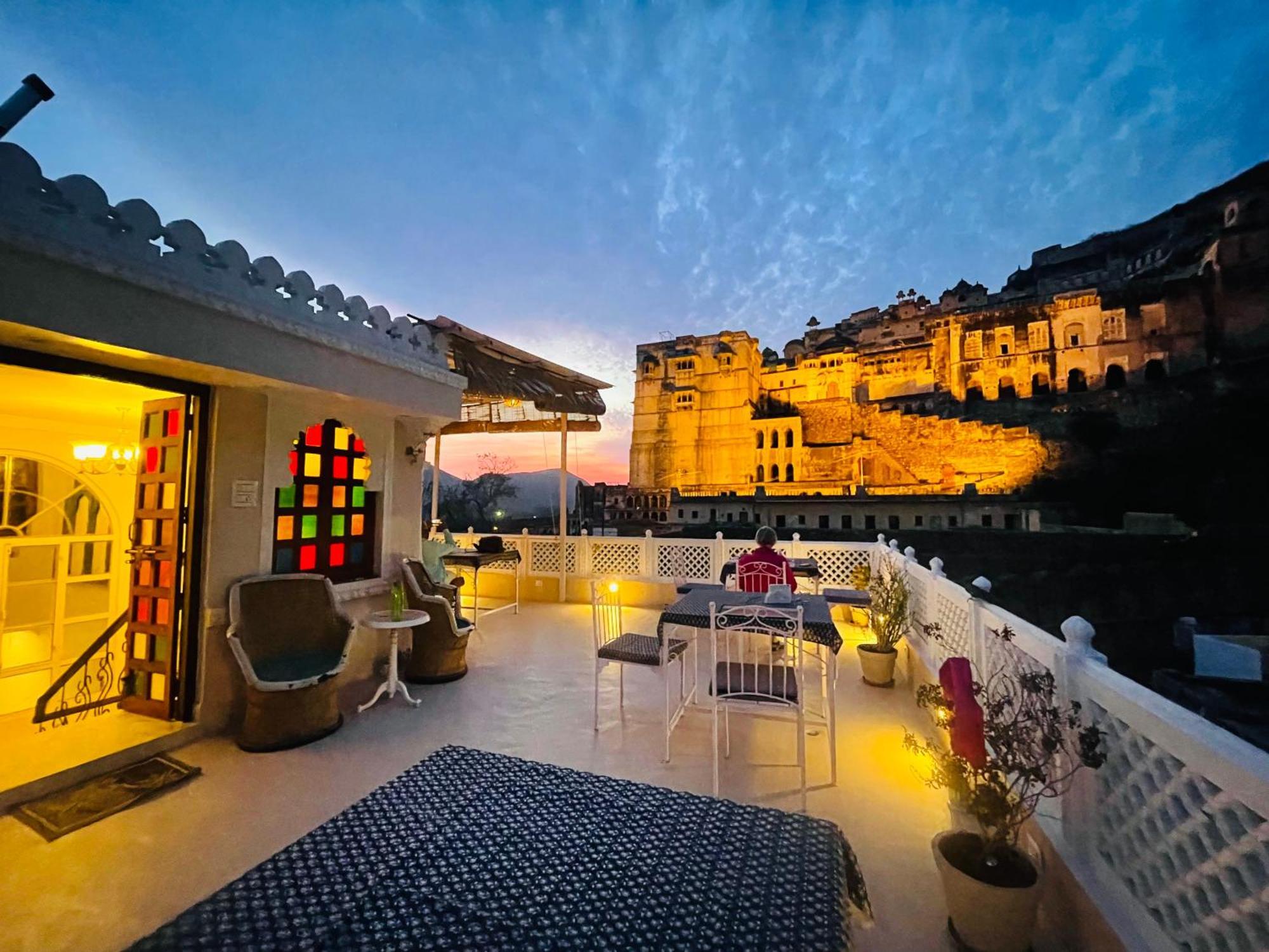The Castle View Homestay Būndi Exteriér fotografie